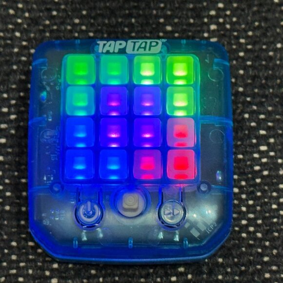 TapTap® Mini Smart Fidget Toy Electronic Game from Flycatcher Toys, Blue - Picture 12 of 13